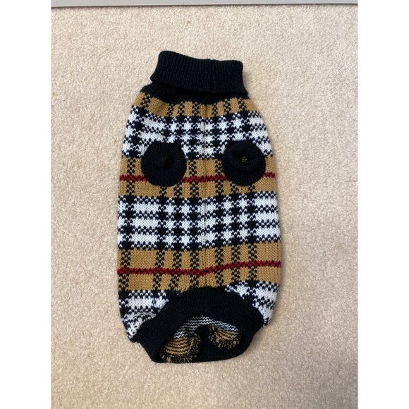 unbranded Other - Plaid Pet Sweater